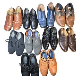 Bulk Men’s Dress Shoe Lot Name Brand Wholesale Reseller High ROI